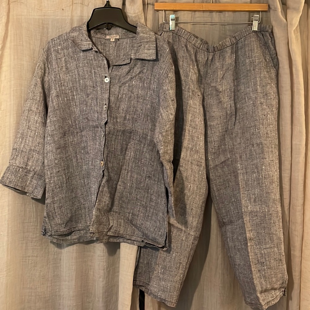 Breezy Linen Suit